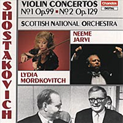 쇼스타코비치 : 바이올린 협주곡 1, 2번 (Shostakovich : Violin Concerto No.1 Op.99, No.2 Op.129)(CD) - Lydia Mordkovitch