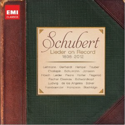 슈베르트 가곡의 집대성 (Schubert Lieder on Record, 1898-2012) (17CD Boxset) - 여러 성악가