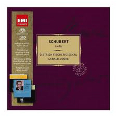 슈베르트: 가곡집 (Schubert: Lieder) (4 SACD Hybrid) (Box Set) - Dietrich Fischer-Dieskau