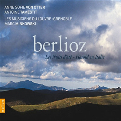 베를리오즈 : 이탈리아의 해롤드, 여름밤(목가, 장민의 혼, 호숫가에서, 그대없이, 묘지에서, 미지의 섬) & 툴레의 왕(파우스트의 겁벌 중)(CD) - Anne Sofie von Otter