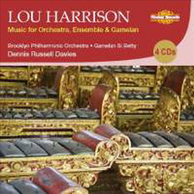 루 해리슨 작품집 (Lou Harrison : Music for Orchestra Ensemble &amp; Gamelan) (4CD) - Dennis Russell Davies