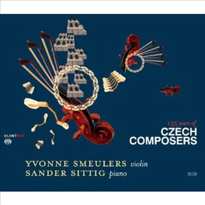 체코 대표 작곡가의 바이올린, 피아노 실내악집 - 135 Years of Czech Composers - Yvonne Smeulders