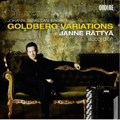 바흐: 골드베르크 변주곡 - 아코디언 연주 (Bach: Goldberg Variations - Accordion)(CD) - Janne Rattya