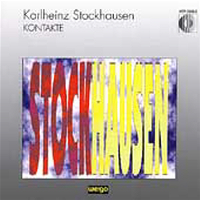 스톡하우젠 : 피아노, 타악과 전자 음향을 위한 콘탁타 (Stockhausen : Kontakte for Piano, Percussion and Electronic Sounds)(CD) - Christoph Caskel