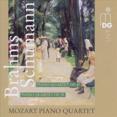 브람스 : 피아노 사중주 & 슈만 : 피아노 사중주 (Brahms & Schumann : Piano Quartets) (SACD Hybrid) - Mozart Piano Quartet