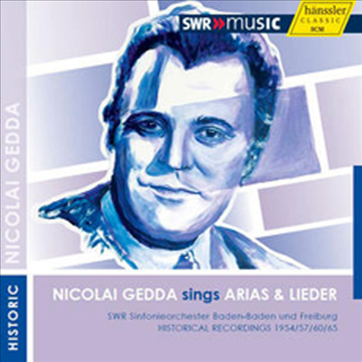 니콜라이 게다가 부르는 오페라 아리아와 가곡 (Nicolai Gedda sings Arias and Lieder)(CD) - Nicolai Gedda