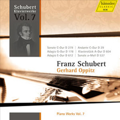 슈베르트: 피아노 소나타 2번 & 4번 (Schubert: Piano Sonata No.2 & No.4)(CD) - Gerhard Oppitz