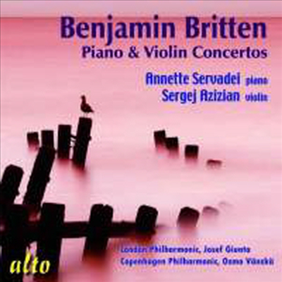 브리튼 : 바이올린 협주곡 & 피아노 협주곡 (Britten : Piano & Violin Concertos)(CD) - Sergej Azizian