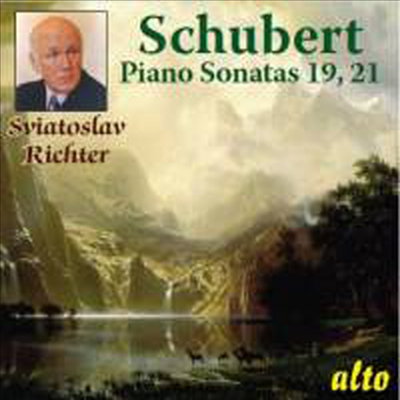 슈베르트 : 피아노 소나타 19 &amp; 21번 (Schubert : Piano Sonata No.19 &amp; 21)(CD) - Sviatoslav Richter