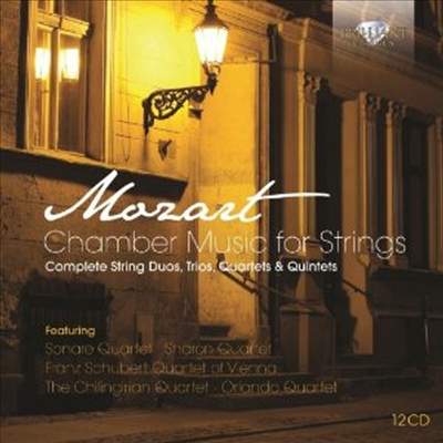 모차르트: 현악 실내악 전곡 (Mozart: Complete Chamber Music for Strings) (12CD Box Set) - Franz Schubert Quartett Wien