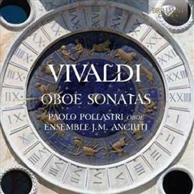 비발디: 오보에 소나타 작품집 (Vivaldi: Works for Ovoe Sonatas)(CD) - Paolo Pollastri