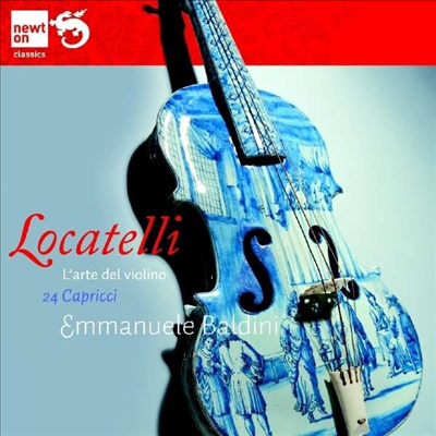 로카텔리: 24개의 바이올린 독주를 위한 카프리스 (Locatelli: 24 Capriccios for Violin Solo)(CD) - Emmanuele Baldini
