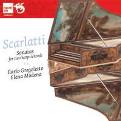 스카를라티: 두 대의 하프시코드를 위한 소나타 (Scarlatti: Sonatas for two harpsichords)(CD) - Ilario Gregoletto