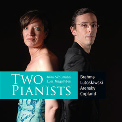 브람스 : 파가니니 변주곡 & 아렌스키 : 두 개의 모음곡 등 (Two Pianists - Works by Brahms, Lutoslawski, Copland) - Luis Magalhaes