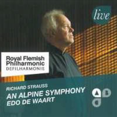 리하르트 슈트라우스: 알프스 교향곡 op.64 (R.Strauss: Eine Alpensinfonie, Op. 64)(CD) - Edo de Waart