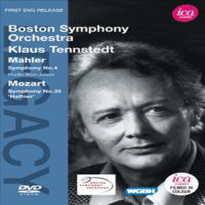 말러: 교향곡 4번, 모차르트: 교향곡 35번 (Mahler: Symphony No.4, Mozart: Symphony No.35) (DVD) - Klaus Tennstedt