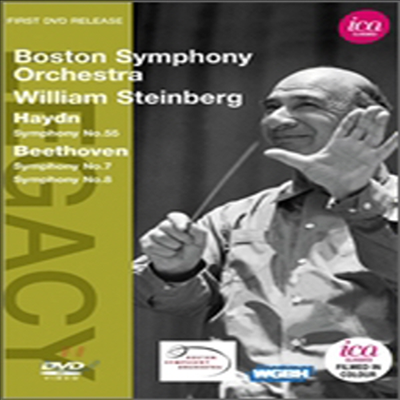 하이든: 교향곡 55번, 베토벤: 교향곡 7번,8번 (Haydn: Symphony No.55 & Beethoven: Symphony No.7, 8) (DVD) - William Steinberg