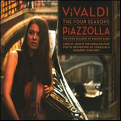 비발디: 사계, 피아졸라: 부에노 아이레스의 사계 (Vivaldi: Four Seasons, Piazzolla: Four Seasons of Buenos Aires) (Digipack) - Lara St. John