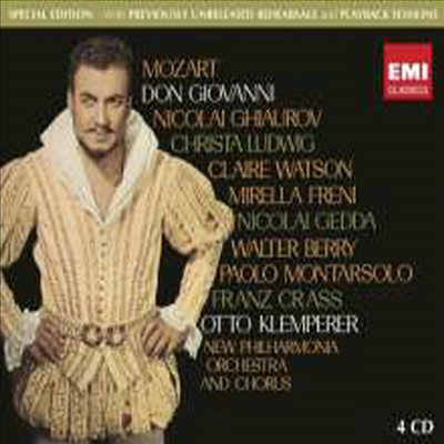 모차르트: 오페라 &#39;돈 죠반니&#39; (Mozart: Opera &#39;Don Giovanni&#39;) (Special Edition)(4CD) - Otto Klemperer