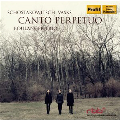 바스크: 영원한 에피소드와 노래들, 쇼스타코비치: 피아노 삼중주 1, 2번 (Vasks: Canto Perpetuo, Shostakovich: Piano Trio No.1 & 2)(CD) - Boulanger Trio