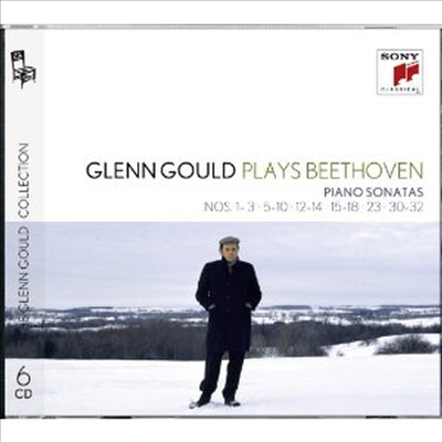 베토벤: 피아노 소나타 Nos.1-3, 5-10, 12-14, 15-18, 23, 30-32 (Beethoven: Piano Sonatas Nos.1-3, 5-10, 12-14, 15-18, 23 &amp; 30-32 - GG Collection vol.8) (6CD Boxset) - Glenn Gould