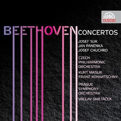 베토벤: 협주곡집 (Beethoven: Concertos) (4CD Boxset) - Jan Panenka