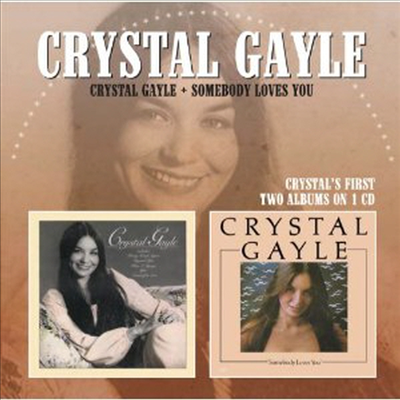 Crystal Gayle - Crystal Gayle/Somebody Loves You (Remastered)(2 On 1CD)(CD)