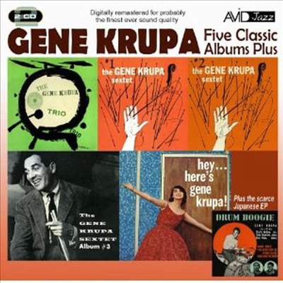 Gene Krupa - 5 Classic Albums Plus (Remastered)(2CD)
