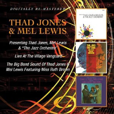 Thad Jones &amp; Mel Lewis - Presenting/Live at Village Vanguard/Big Band Sound (Remastered)(3 On 2CD)