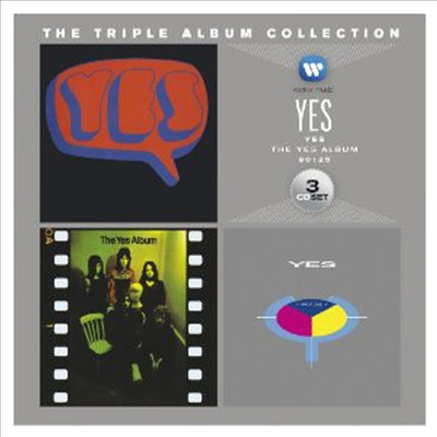 Yes - Triple Album Collection (3CD Boxset)