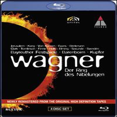 바그너: 니벨룽의 반지 (Wagner: Der Ring Des Nibelungen) (4Blu-ray) (2012) - Daniel Barenboim
