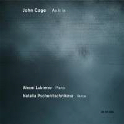 존 케이지 - 현대 작품집 (John Cage: As It Is)(CD) - Alexei Lubimov