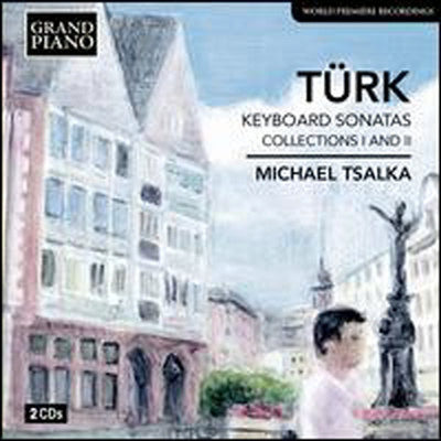 튜르크: 키보드 소나타 1, 2권 (Turk: Keyboard Sonata - Collections I &amp; II) (2CD) - Michael Tsalka