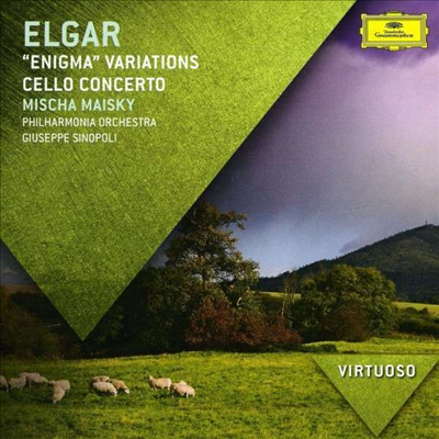 엘가: 첼로 협주곡, 수수깨끼 변주곡 & 위풍당당 행진곡 1번, 4번 (Elgar: Cello Concerto, Variations On An Original Theme, Op.36 'Enigma' & Pomp And Circumstance Marchs, Nos.1, 4)(CD) - Mischa Maisk