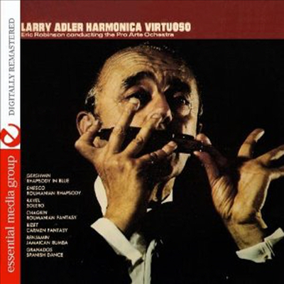 Larry Adler - Larry Adler Harmonica Virtuoso - Eric Robinson Conducting The Pro Arte Orchestra (Remastered)(CD-R)