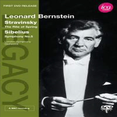 시벨리우스: 교향곡 5번 & 스트라빈스키: 봄의 제전 (Sibelius: Symphony No.5 & Stravinsky: The Rite Of Spring) (DVD) - Leonard Bernstein