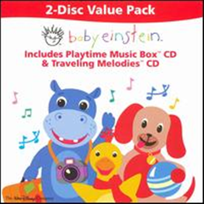 베이비 아인슈타인: 베이비 놀이 시간 뮤직 박스/멜로디 여행 (Baby Einstein: Playtime Music Box/Traveling Melodies) (2CD) - Baby Einstein Music Box Orchestra