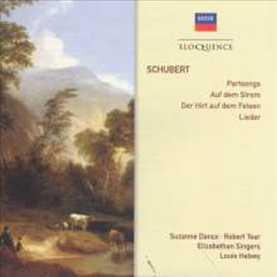 슈베르트: 가곡 &#39;바위위의 목동&#39;과 합창 음악집 (Schubert: Lieder &#39;Der Hirt auf dem Felsen&#39; &amp; Choral Works)(CD) - Robert Tear