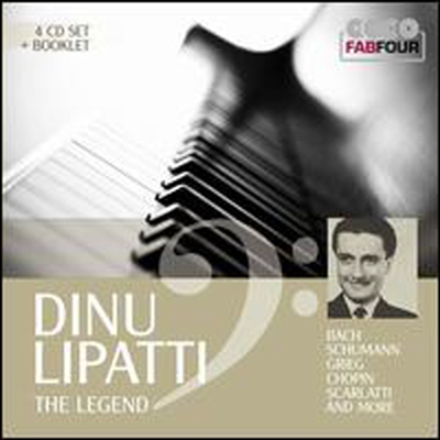 디누 리파티 - 전설의 레코딩 (Dinu Lipatti - Legend) (4CD Boxset) - Dinu Lipatti