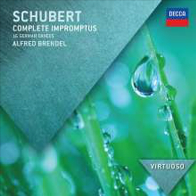 슈베르트: 8개의 즉흥곡 &amp; 16개의 독일 무곡 (Schubert: Impromptus, D899, D935 &amp; 16 German Dances D783)(CD) - Alfred Brendel