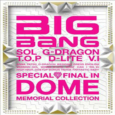 빅뱅 (Bigbang) - Special Final In Dome Memorial Collection (CD+DVD)