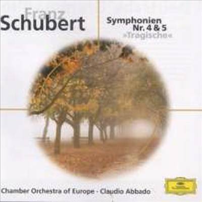 슈베르트: 교향곡 4, 5번 (Schubert: Symphony No.4 & 5)(CD) - Claudio Abbado