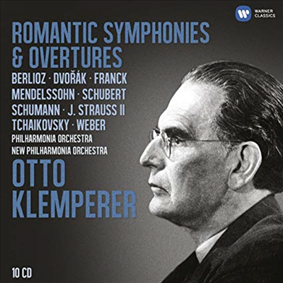 오토 클렘페러 - 낭만적인 교향곡과 서곡 (Otto Klemperer - Romantic Symphonies & Overtures) (10CD Boxset) - Otto Klemperer