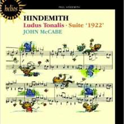 힌데미트: 음의 유희, 1922 모음곡 (Hindemith: Ludus Tonalis &amp; Suite 1922)(CD) - John McCabe