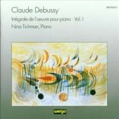 드뷔시: 피아노 작품 1집 (Debussy: Complete Piano Works Vol.1)(CD) - Nina Tichman