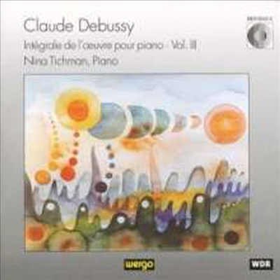 드뷔시: 피아노 작품 3집 (Debussy: Complete Piano Works Vol.3)(CD) - Nina Tichman