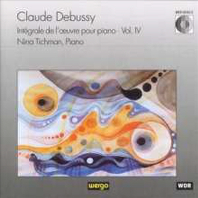 드뷔시: 피아노 작품 4집 (Debussy: Complete Piano Works Vol.4)(CD) - Nina Tichman