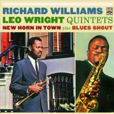 Richard Williams/Leo Wright - New Horn in Town/Blues Shout (2 On 1CD)(CD)