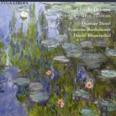 드뷔시: 현악 사중주 & 피아노 삼중주 (Debussy: String Quartet & Piano Trio)(CD) - Quatuor Danel