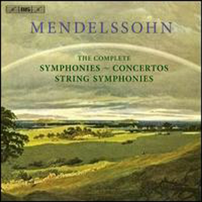 멘델스존: 교향곡 전곡, 협주곡 전곡, 현악 교향곡 전곡 (Mendelssohn: Complete Symphonies, Concertos, String Symphonies) (11CD Boxset) - Andrew Litton